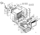 Kenmore 1197477710 body section diagram
