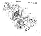 Kenmore 1197497812 body section diagram