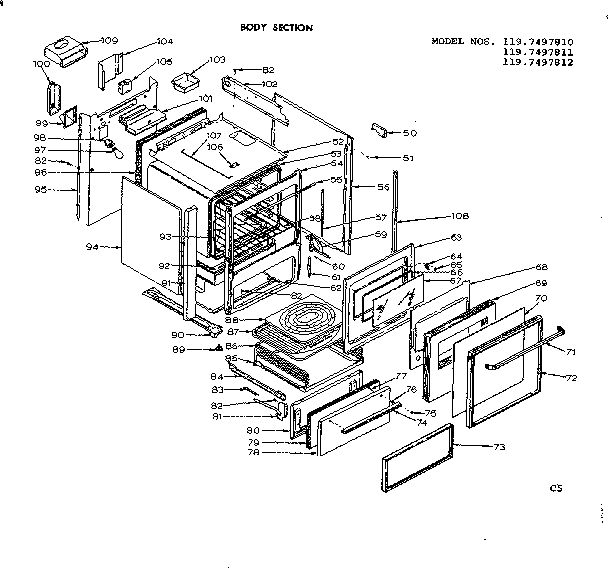 Body section