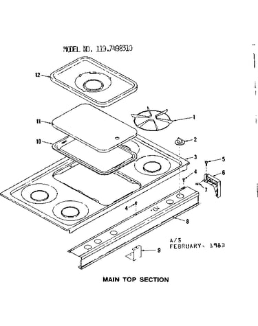 Main top section