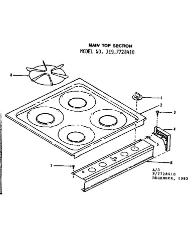 Main top section