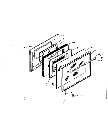 Oven door
