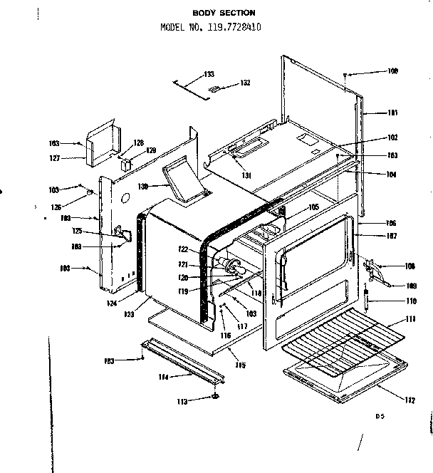 Body section