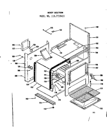 Body section