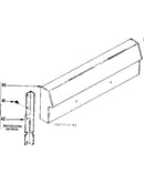 Backguard section