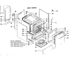 Kenmore 1199027520 body section diagram