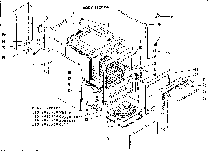 Body section