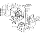 Kenmore 1199047810 body section diagram
