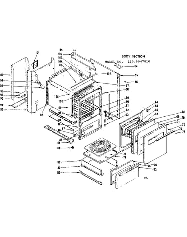 Body section