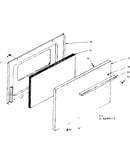 Oven door section
