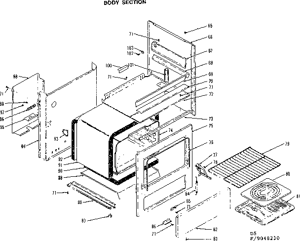 Body section