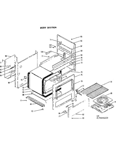 Body section