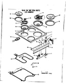 Main top and oven units