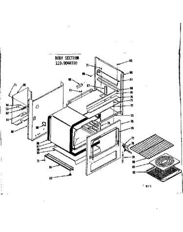 Body section