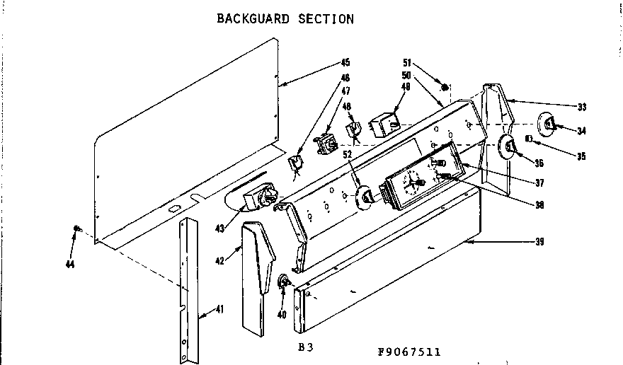 BACKGUARD SECTION