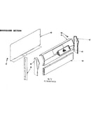 Backguard section