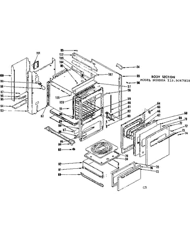 Body section