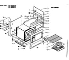 Kenmore 1199068010 body section diagram