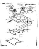 Main top and oven units