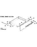 Storage drawer section