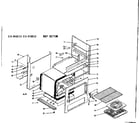 Kenmore 1199068111 body section diagram