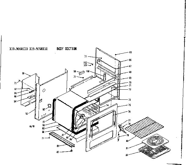 Body section