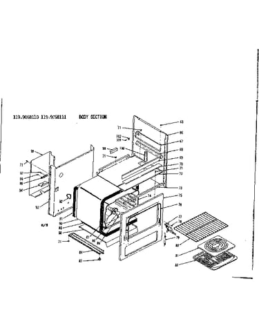 Body section