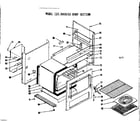 Kenmore 1199068210 body section diagram