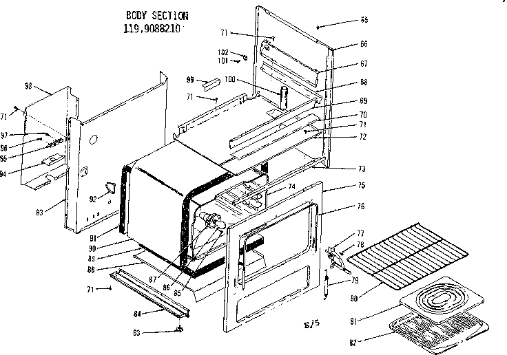 Body section
