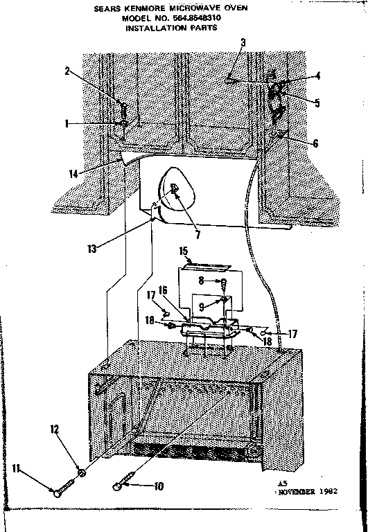 Installation parts