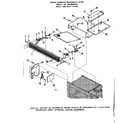 Kenmore 5648548310 grill and duct parts diagram