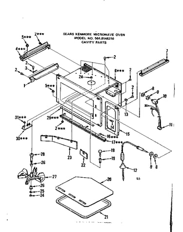 Cavity parts