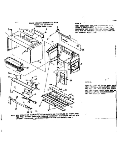 Outer wrap parts