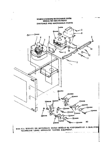 Switches and microwave parts