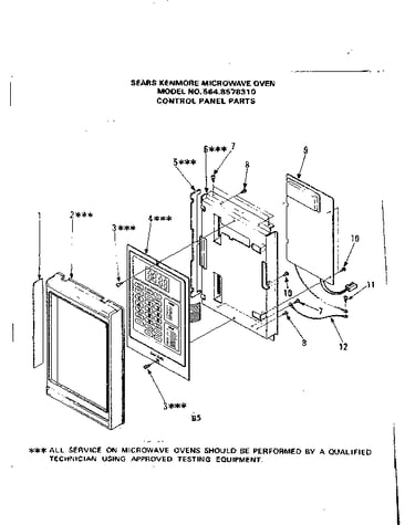 Control panel parts