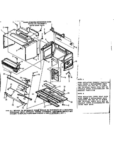 Outer wrap parts