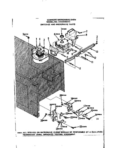 Switches and microwave parts