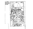 Kenmore 5648598410 power and control circuit board part no. 12359r diagram