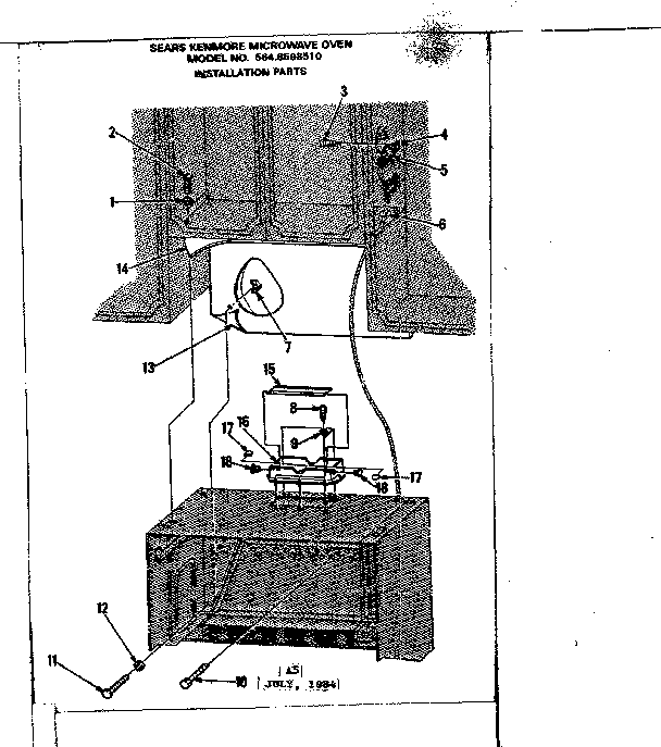 Installation parts