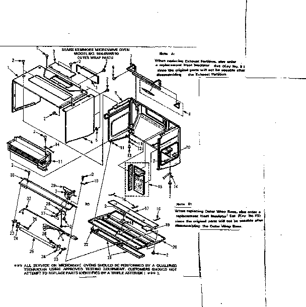 Outer wrap parts