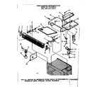 Kenmore 5648598510 grill and duct parts diagram