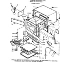 Kenmore 5648878420 cabinet parts diagram