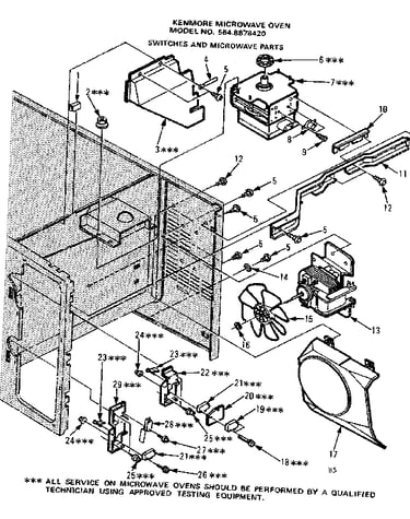 Switches and microwave parts