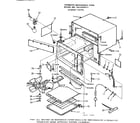 Kenmore 5648898410 cabinet parts diagram