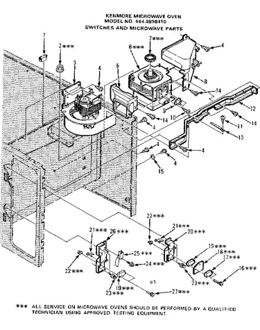 Switches and microwave parts