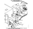 Kenmore 5648938310 convection oven/switches and microwave parts diagram