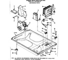 Kenmore 5648938310 convection oven/microwave parts diagram
