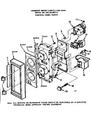 Convection oven/control panel parts