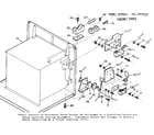 Kenmore 5649907510 cabinet parts diagram