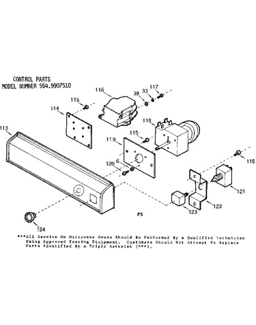 Control parts